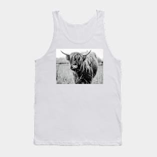 Young Highland Cow Tank Top